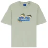 Printed-artwork T-shirt in cotton jersey