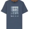 Printed-artwork T-shirt in cotton jersey