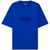Printed-artwork T-shirt in cotton jersey