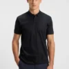 Printed-graphic polo shirt in mercerised cotton Printed-graphic polo shirt in mercerised cotton