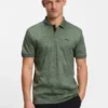 Printed-graphic polo shirt in mercerised cotton Printed-graphic polo shirt in mercerised cotton