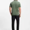 Printed-graphic polo shirt in mercerised cotton Printed-graphic polo shirt in mercerised cotton