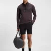 Printed-graphic sweatshirt with quick-dry performance Printed-graphic sweatshirt with quick-dry performance