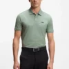 Printed polo shirt in cotton piqué Printed polo shirt in cotton piqué