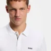 Printed polo shirt in cotton piqué Printed polo shirt in cotton piqué