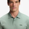 Printed polo shirt in cotton piqué Printed polo shirt in cotton piqué