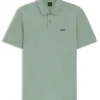 Printed polo shirt in cotton piqué Printed polo shirt in cotton piqué