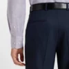 Printed regular-fit shirt in cotton twill