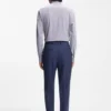 Printed regular-fit shirt in performance-stretch jersey