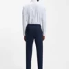 Printed regular-fit shirt in performance-stretch jersey