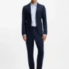 Printed slim-fit shirt in a cotton blend