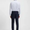 Printed slim-fit shirt in a cotton blend