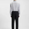 Printed slim-fit shirt in a cotton blend