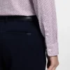 Printed slim-fit shirt in a cotton blend