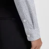 Printed slim-fit shirt in a cotton blend