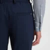 Printed slim-fit shirt in Italian-made performance-stretch jersey