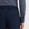Printed slim-fit shirt in Italian-made performance-stretch jersey