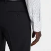 Printed slim-fit shirt in Oxford stretch cotton