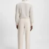 Printed slim-fit shirt in performance-stretch fabric