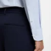 Printed slim-fit shirt in performance-stretch jersey