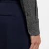 Printed slim-fit shirt in performance-stretch jersey