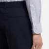 Printed slim-fit shirt in performance-stretch jersey