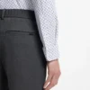 Printed slim-fit shirt in performance-stretch jersey