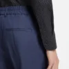 Printed slim-fit shirt in performance-stretch jersey