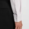 Printed slim-fit shirt in performance-stretch jersey