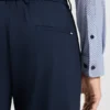 Printed slim-fit shirt in performance-stretch jersey