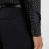 Printed slim-fit shirt in performance-stretch jersey