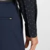 Printed slim-fit shirt in performance-stretch jersey