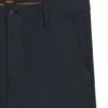 Printed slim-fit trousers in stretch cotton