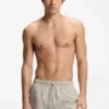 Printed swim shorts in quick-dry fabric