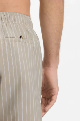 Printed swim shorts in quick-dry fabric