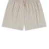 Printed swim shorts in quick-dry fabric