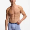 Printed trunks in stretch cotton