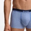 Printed trunks in stretch cotton