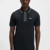Quick-dry polo shirt in stretch cotton Quick-dry polo shirt in stretch cotton