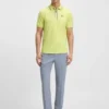 Quick-dry polo shirt in stretch cotton Quick-dry polo shirt in stretch cotton