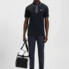 Quick-dry polo shirt in stretch cotton Quick-dry polo shirt in stretch cotton