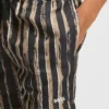 Quick-dry swim shorts with all-over print