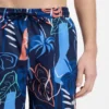 Quick-dry swim shorts with all-over print