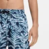 Quick-dry swim shorts with all-over print