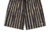 Quick-dry swim shorts with all-over print