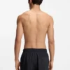 Quick-dry swim shorts with printed stacked logo