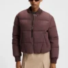Quilted jacket with water-repellent finish Quilted jacket with water-repellent finish