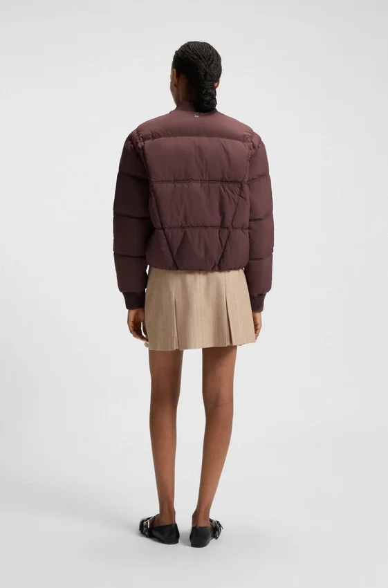 Quilted jacket with water-repellent finish Quilted jacket with water-repellent finish