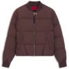 Quilted jacket with water-repellent finish Quilted jacket with water-repellent finish
