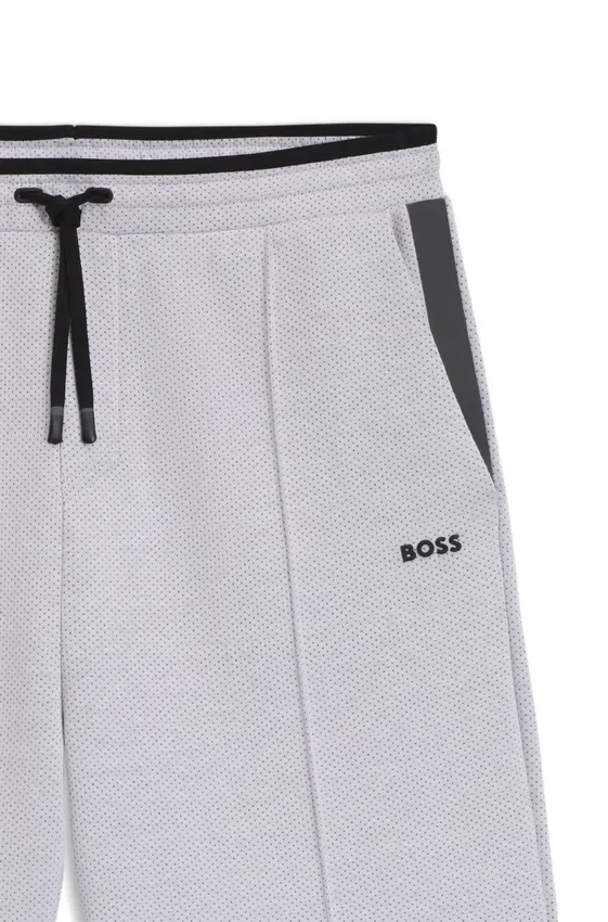 Quilted-jacquard shorts in a relaxed fit Quilted-jacquard shorts in a relaxed fit